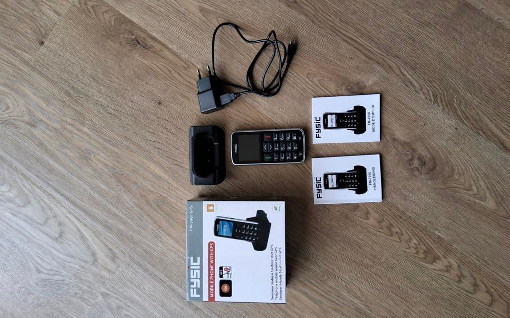 Seniorentelefoon met grote toetsen en noodknop, Ophalen, Zonder simlock, Zonder abonnement, Minder dan 3 megapixel