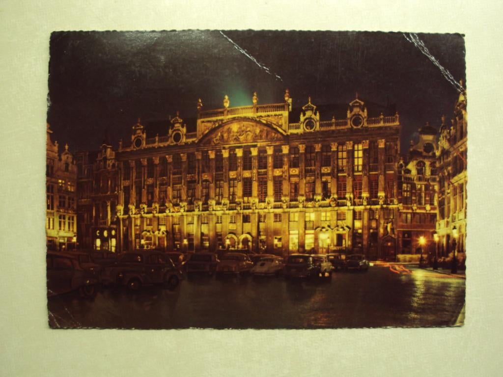 55089 - BRUSSEL - HUIS DER HERTOGEN VAN BRABANT BIJ NACHT, Verzenden