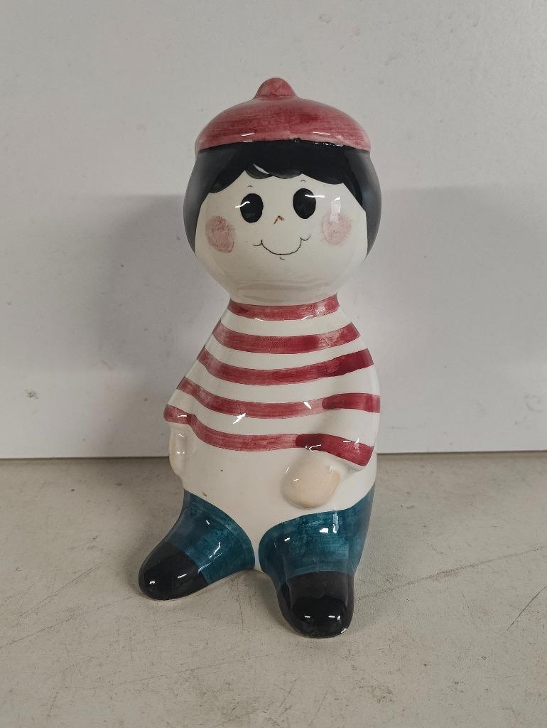 Vintage spaarpot schilder - Italy, Ophalen of Verzenden, Zo goed als nieuw
