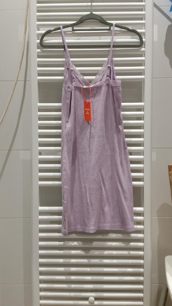 Kort jurkje zonder mouwen - Superdry - Maat M, Maat 38/40 (M), Superdry, Paars, Nieuw