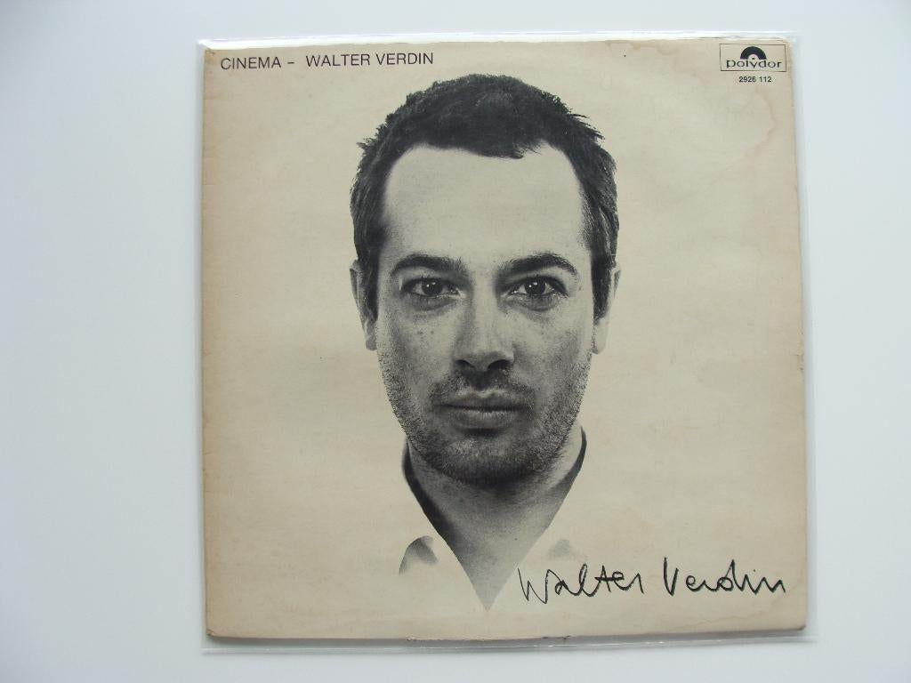 Walter Verdin – Cinema (1980), CD & DVD, Vinyles | Néerlandophone, Enlèvement ou Envoi, 12 pouces, Rock