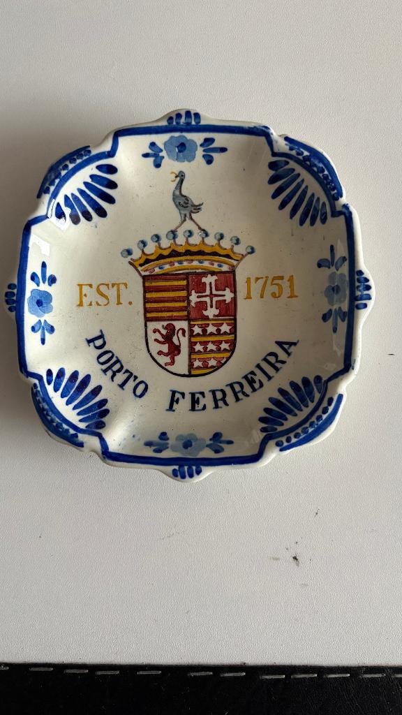 Porto Ferreira asbak ( EST - 1751, Ophalen of Verzenden, Nieuw, Reclamebord, Plaat of Schild, Overige merken
