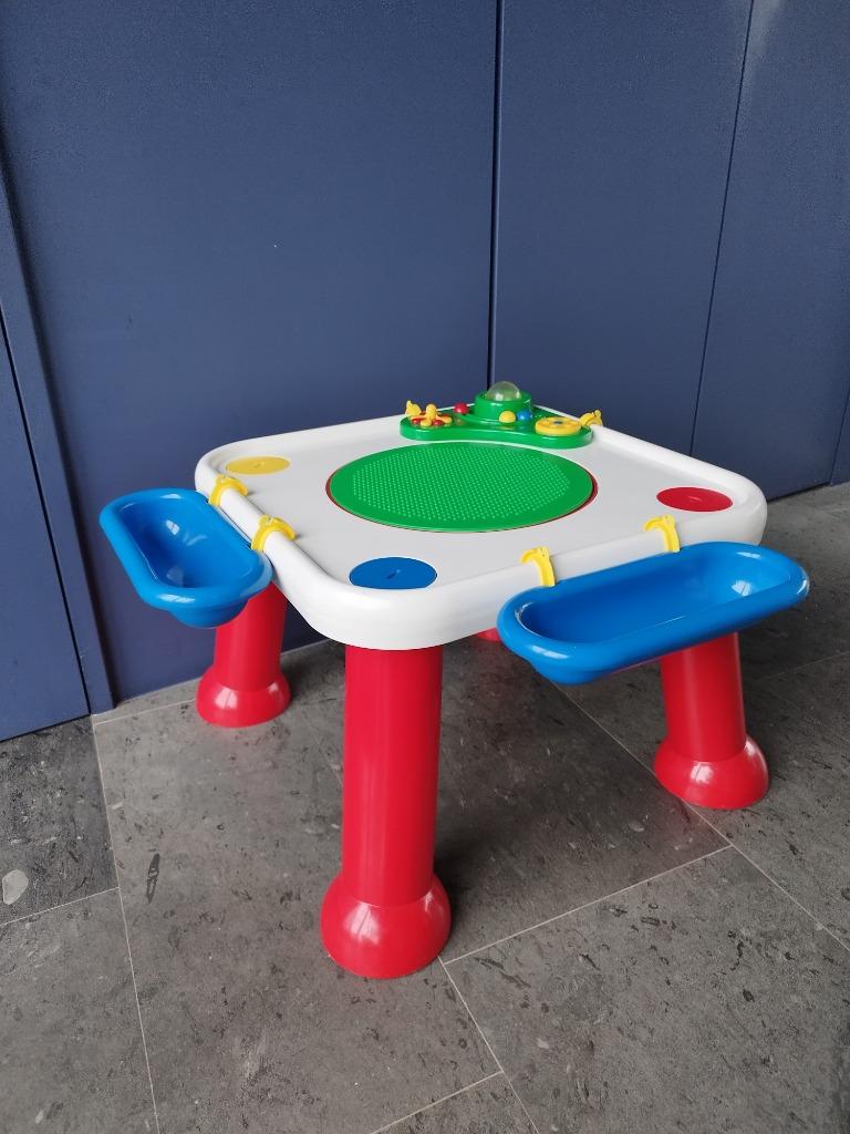 Activiteiten tafel voor baby / kind / 3 functies/ lego-duplo, Enlèvement, Utilisé, Table