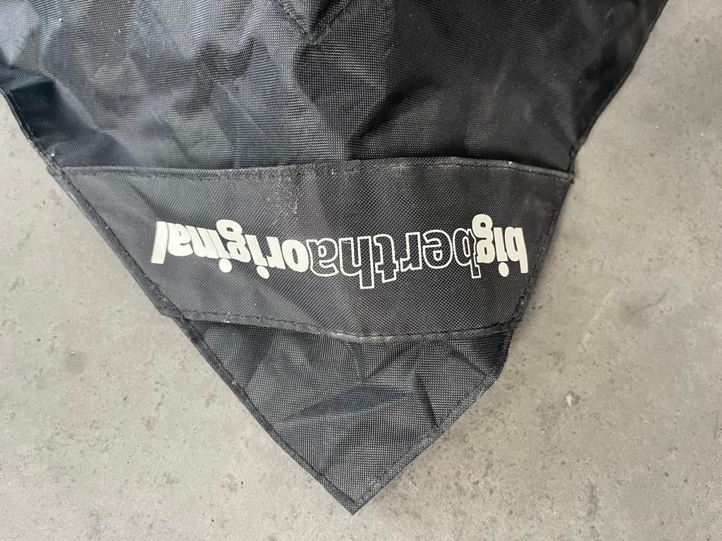 Zitzak XL- zwart 130x130cm, Ophalen, Zo goed als nieuw, Zwart, Zitzak