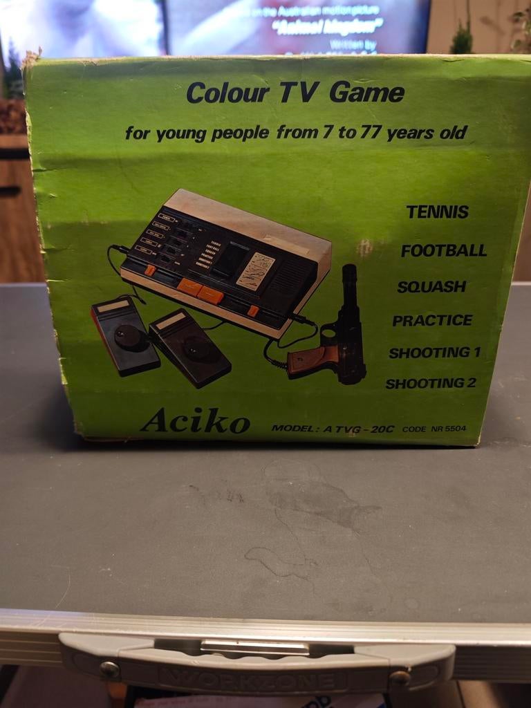 Console rétro color tv game Aciko, Enlèvement ou Envoi