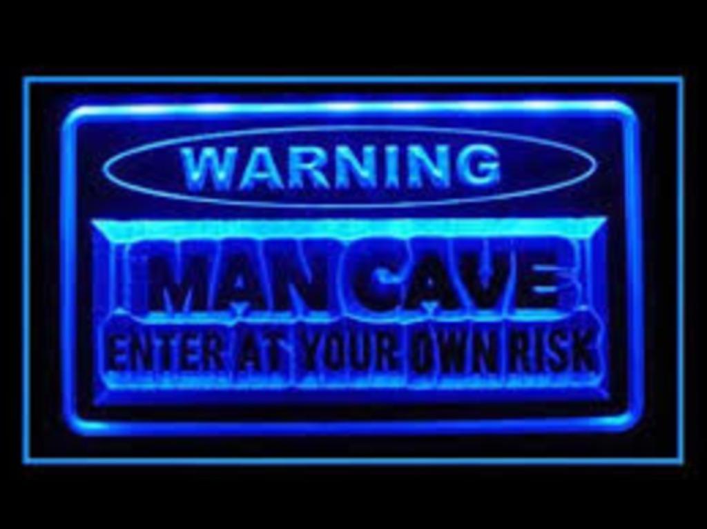 Mancave decoratie verlichting lamp man cave kado womencave, Enlèvement ou Envoi, Neuf, Table lumineuse ou lampe (néon)
