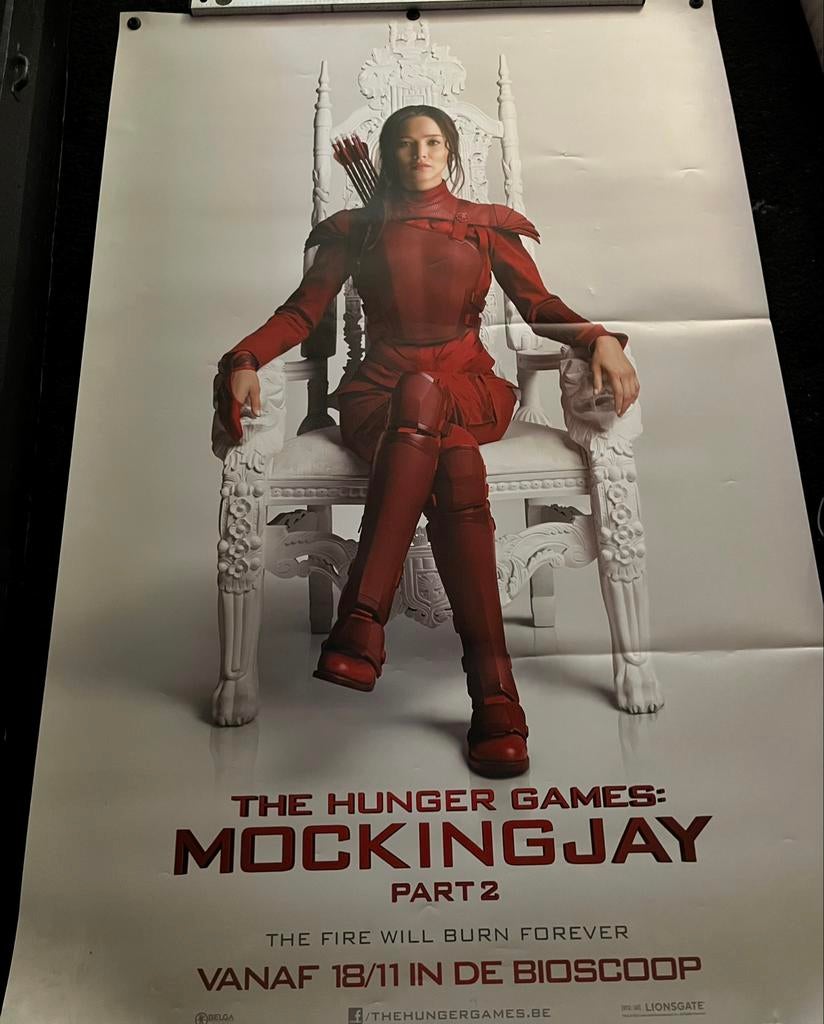 THE HUNGER GAMES MOCKINGJAY, PARTIE 2, FILM BASCHE, Enlèvement, Comme neuf