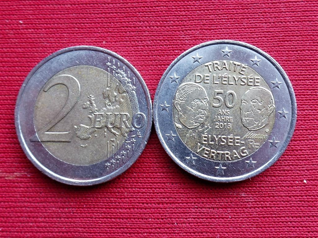 2 euro Frankrijk 2013 (Élysée), Postzegels en Munten, Munten | Europa | Euromunten, Ophalen of Verzenden, Frankrijk, 2 euro, Losse munt