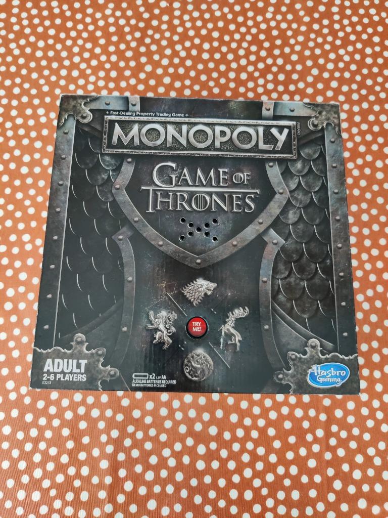 Monopoly Game of Thrones, Hobby en Vrije tijd, Vijf spelers of meer, Ophalen of Verzenden, Nieuw, HASBRO