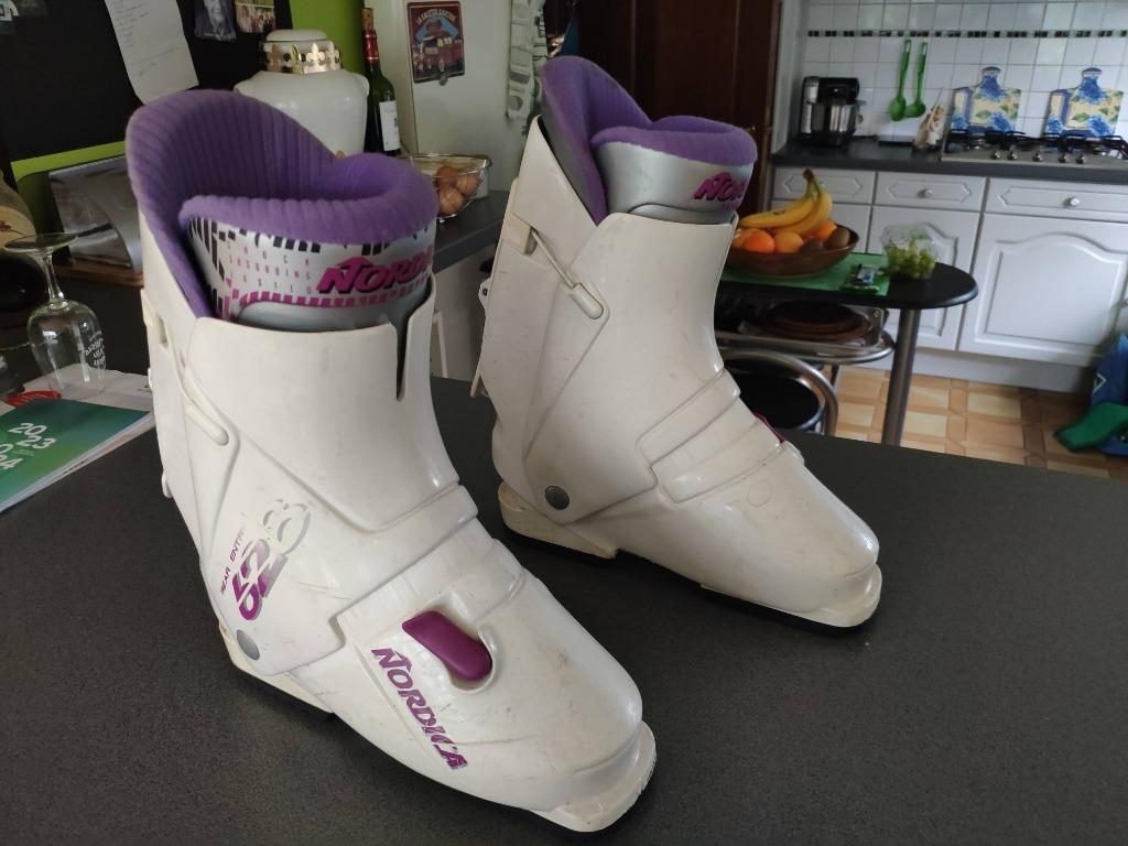 Bottines de ski dames Taille 37/38 Nordica 528, Ophalen, Gebruikt, Schoenen, Nordica