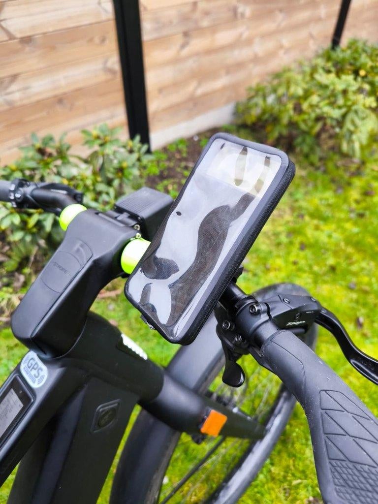 Waterdichte gsm houder fiets, Fietsen en Brommers, Ophalen, Zo goed als nieuw