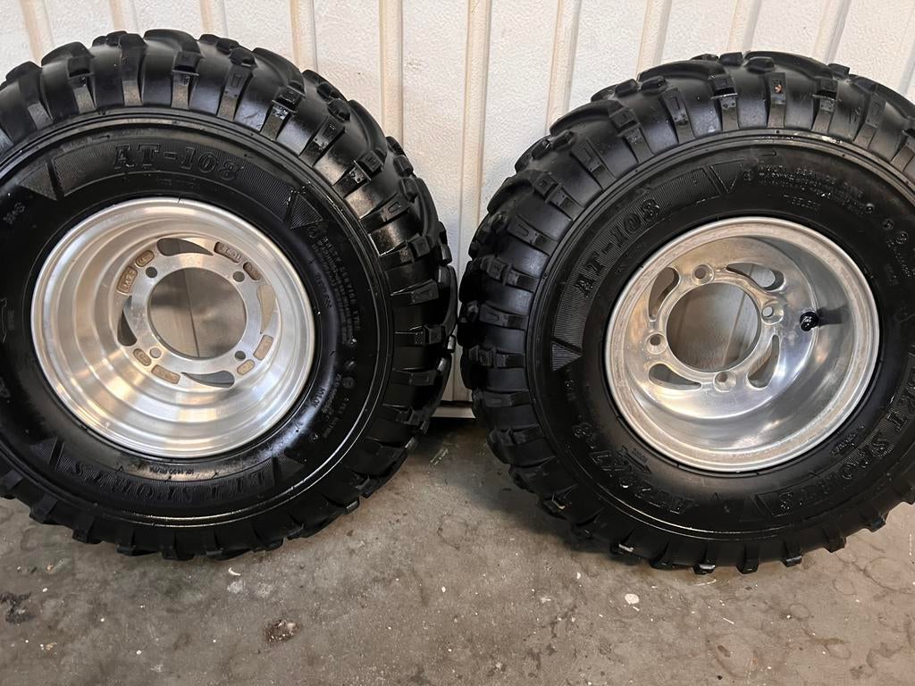 Mooi setje voor de “kleine” quad BKT 20x7-8  4x110, Ophalen of Verzenden