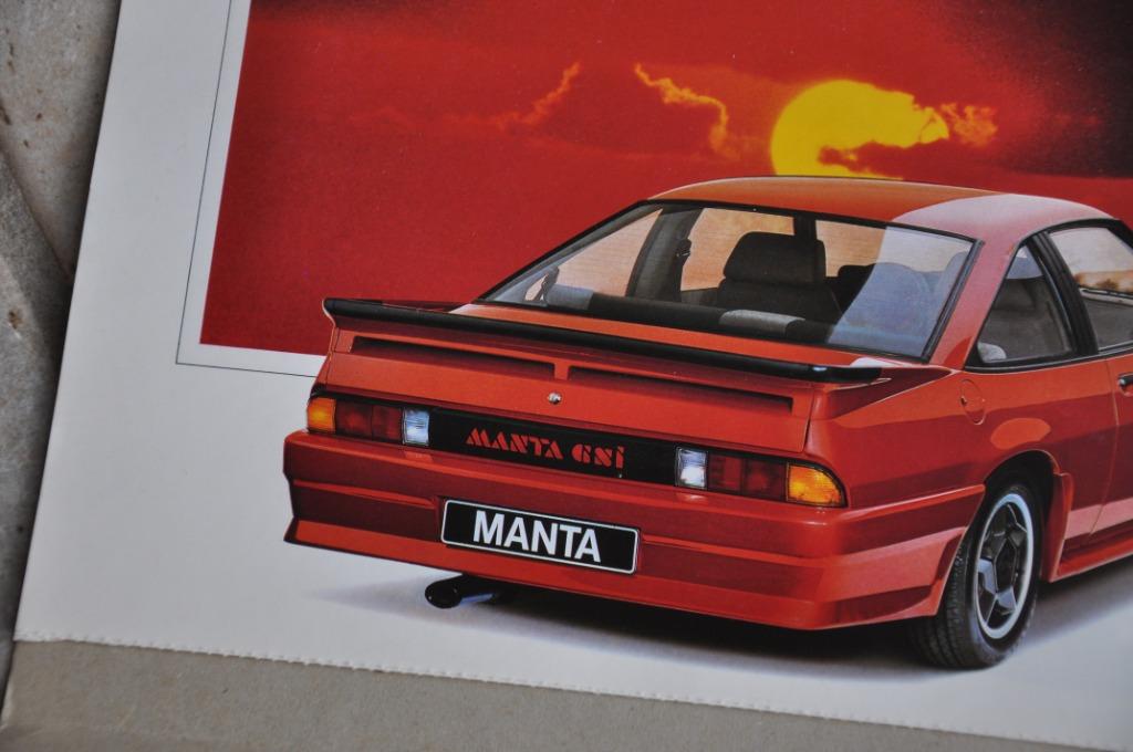 11 Fotoprenten OPEL Manta, Omega, Kadett, Corsa, Verzenden, Auto's