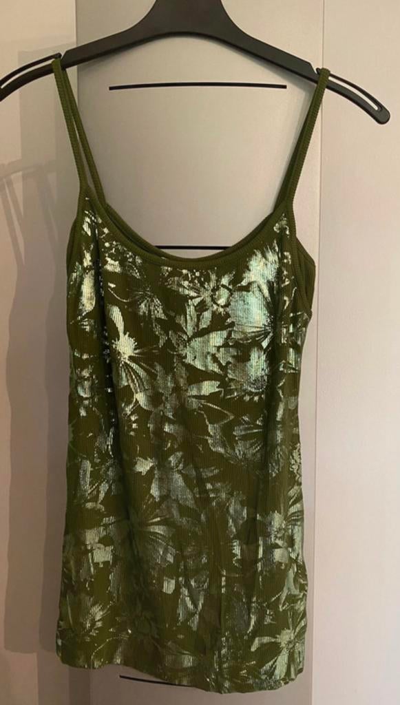 Miss Sixty kaki groen-kaki blouse, tanktop T-S, Miss Sixty, Nieuw, Ophalen of Verzenden, Groen