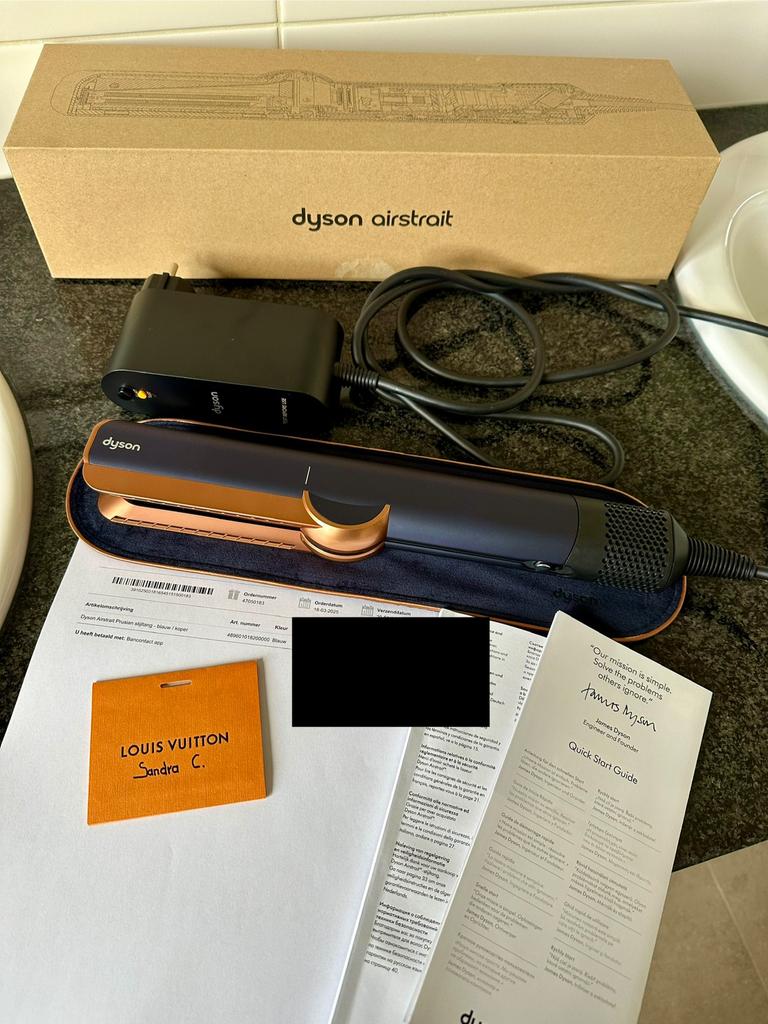 Dyson Airstrait wet-to-dry stijltang, Bijoux, Sacs & Beauté, Beauté | Soins des cheveux, Comme neuf, Fer à friser ou Lisseur, Envoi