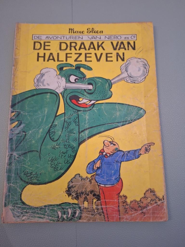 Strip Nero: De Draak Van Halfzeven, Gelezen, Marc Sleen, Eén stripboek, Ophalen of Verzenden