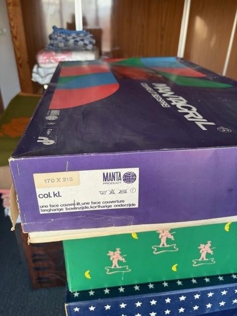 deken, Huis en Inrichting, Eenpersoons, Dekbedovertrek, Oranje, Ophalen of Verzenden