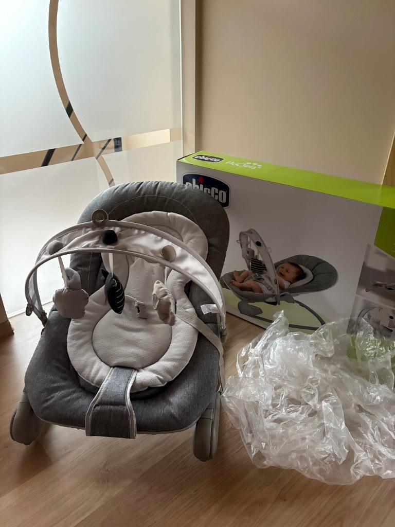 Chicco Hoopla Wipstoeltje - nieuwstaat!, Neuf, Avec ceinture(s), Chaise rebondissante, Enlèvement