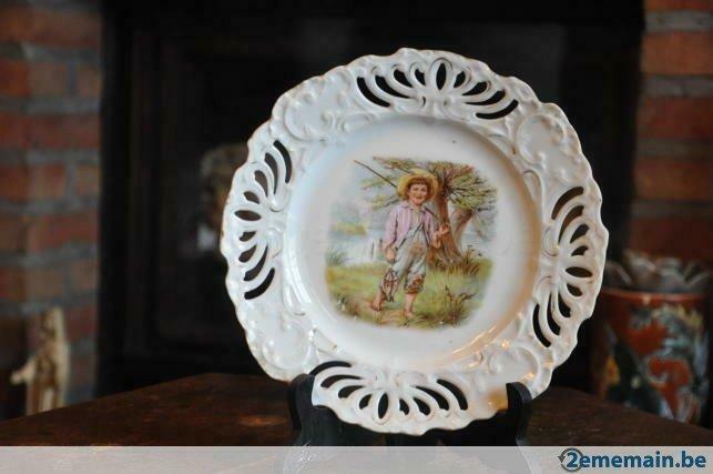 assiette ajourée retour de pêche