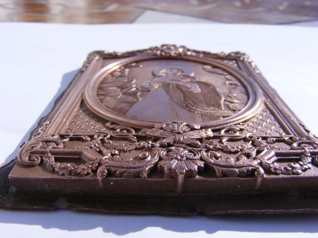 Antieke koperen plaquettes, Antiek en Kunst, Ophalen of Verzenden