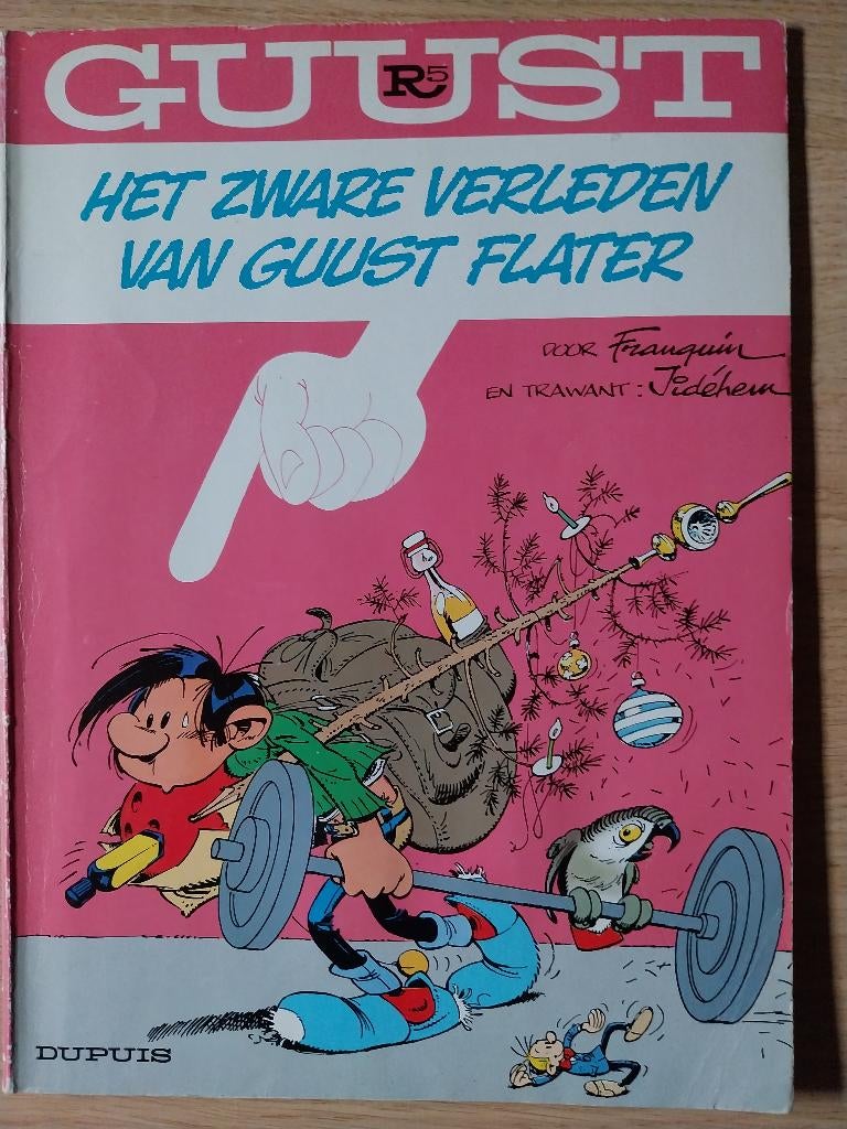 Strips Guust Flater nr 5, 10 en 12, Plusieurs BD, Enlèvement ou Envoi, Utilisé, FRANQUIN