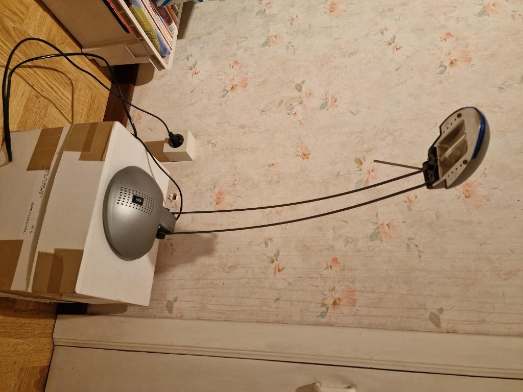 Bureaulamp, Ophalen
