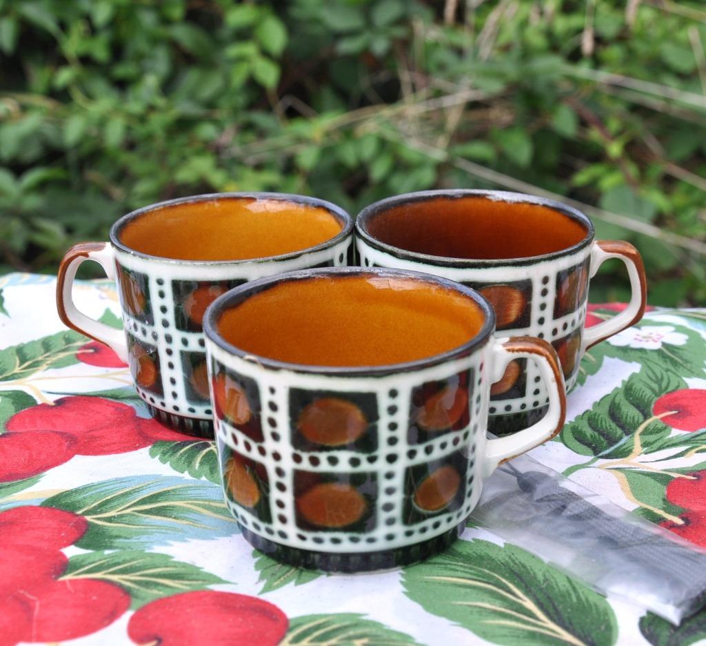 3 tasses café boch bernadette, Antiek en Kunst, Antiek | Keramiek en Aardewerk, Ophalen of Verzenden