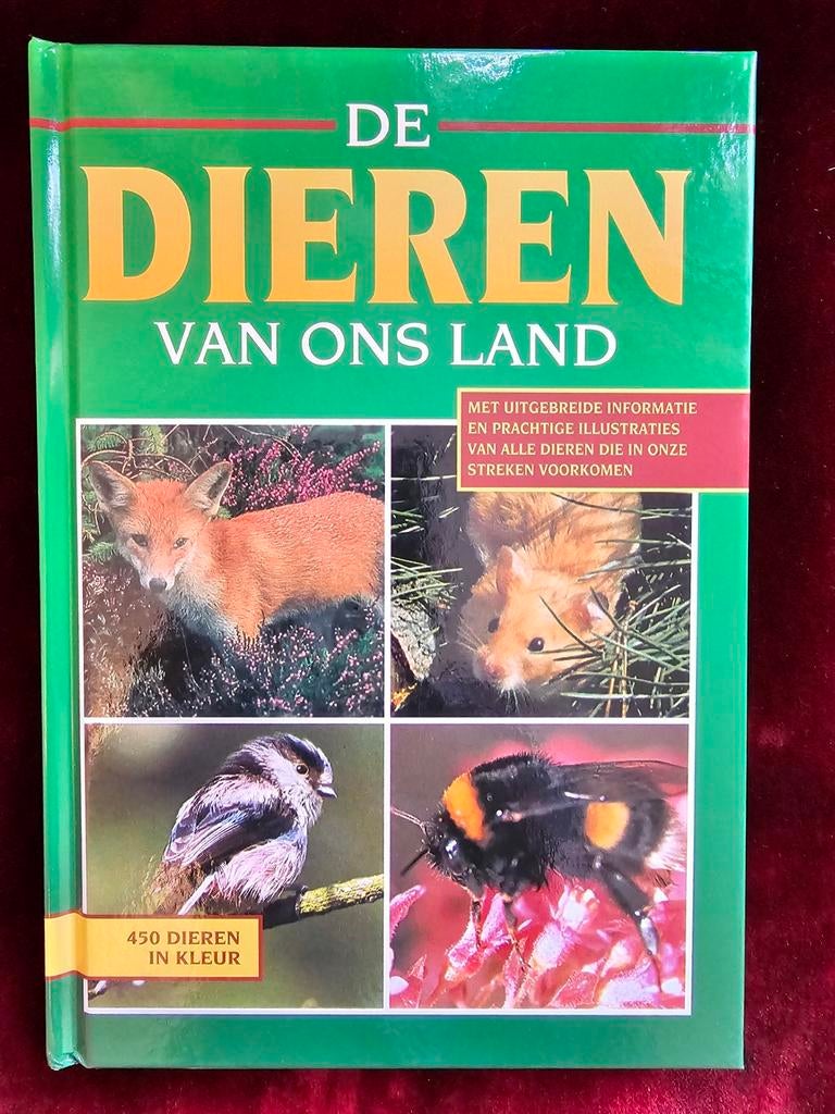 J. van Gelder - De dieren van ons land en West-Europa, Enlèvement ou Envoi, Comme neuf, J. van Gelder