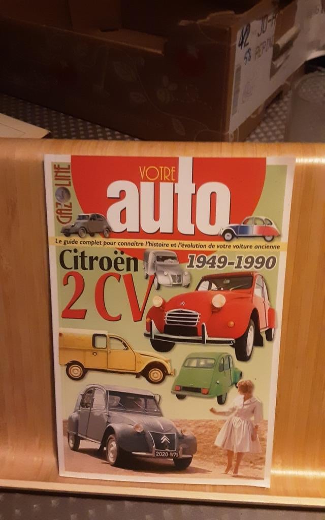 Citroën 2 cv boekje, Livres, Autos | Livres, Enlèvement ou Envoi, Comme neuf, Citroën