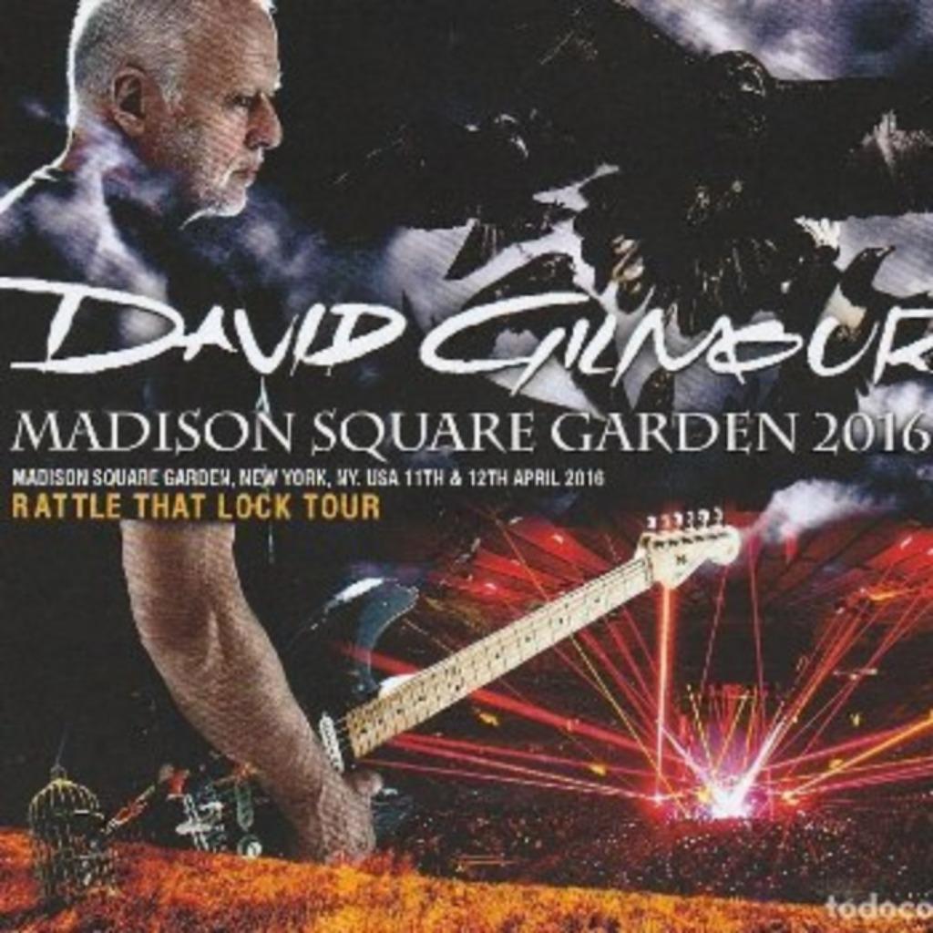 4 cd's David Gilmour - Madison Square Garden 2016, Cd's en Dvd's, Cd's | Rock, Nieuw in verpakking, Poprock, Verzenden