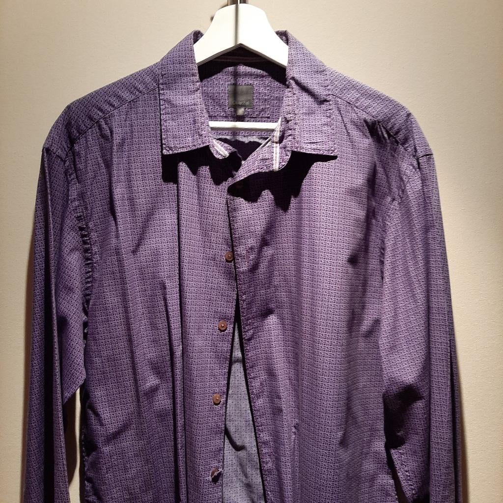 Hemd Olivier Strelli, Kleding | Heren, Paars, Ophalen of Verzenden, Zo goed als nieuw, Olivier Strelli