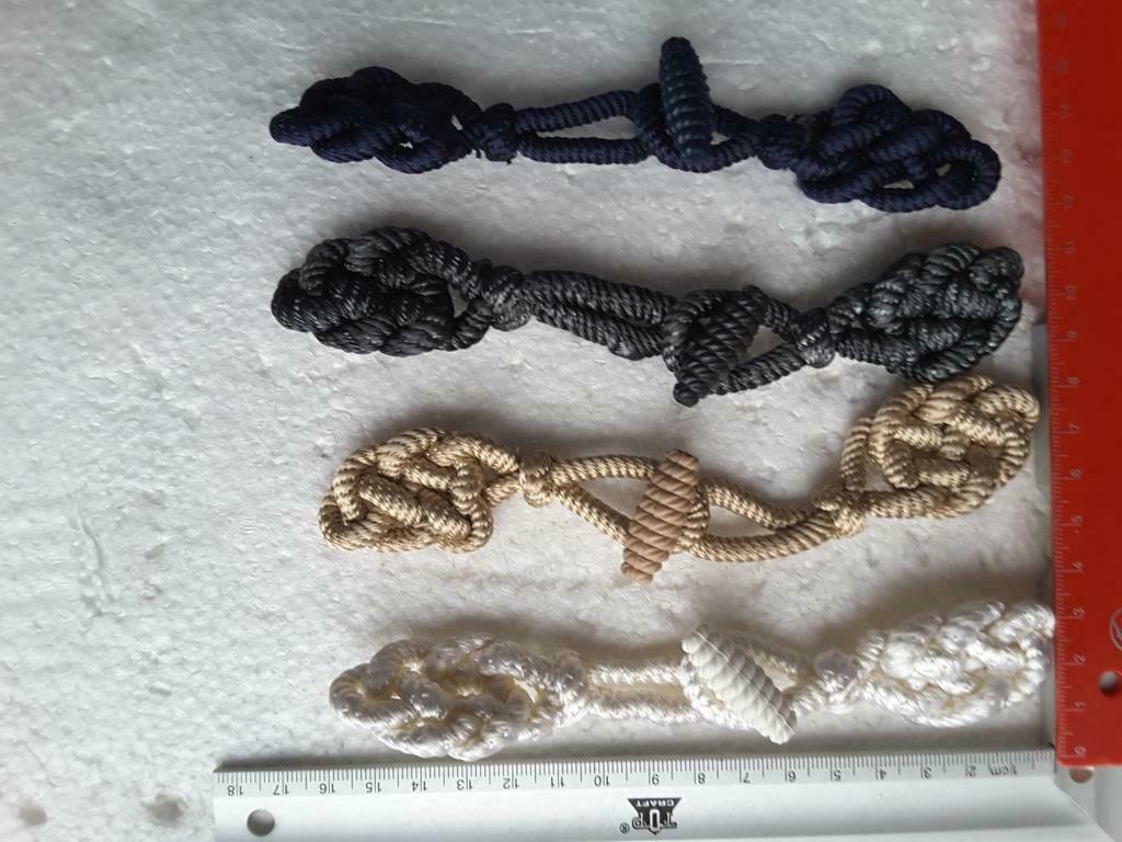 passementerie 16 cm larg. 3cm épaisseur 8mm blanc beige ...., Enlèvement ou Envoi, Neuf