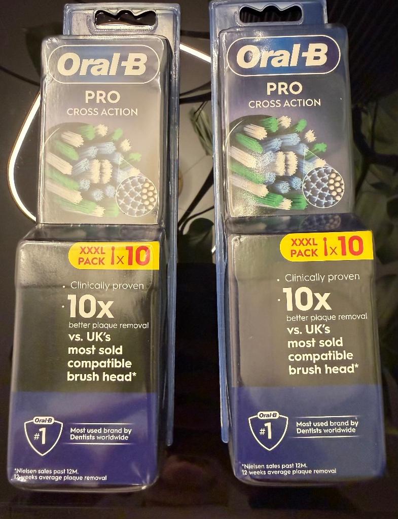 20 x Oral B tandenborstelkopppen, Handtassen en Accessoires, Uiterlijk | Mondverzorging, Ophalen, Nieuw, Opzetborstel