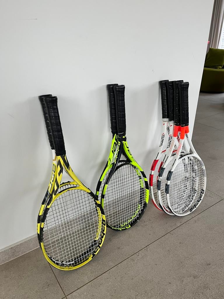 Partij Babolat rackets, Sport en Fitness, Tennis, Ophalen, Gebruikt, Racket, Babolat