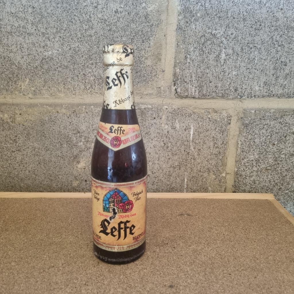 Bouteille de bière Leffe blonde blond, Enlèvement ou Envoi, Utilisé, Bouteille(s), Leffe