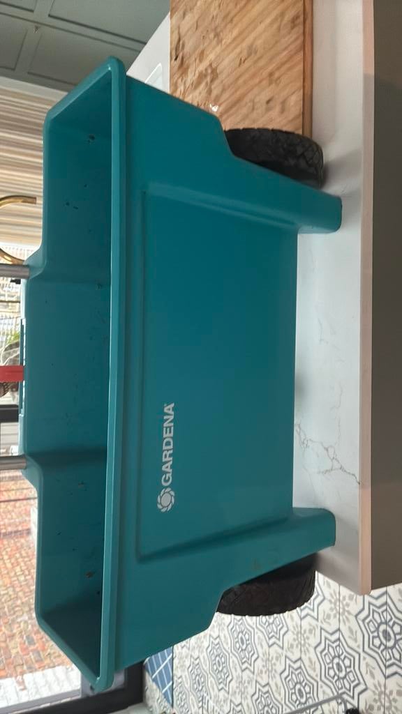 Gardena strooiwagen, Ophalen, Zo goed als nieuw