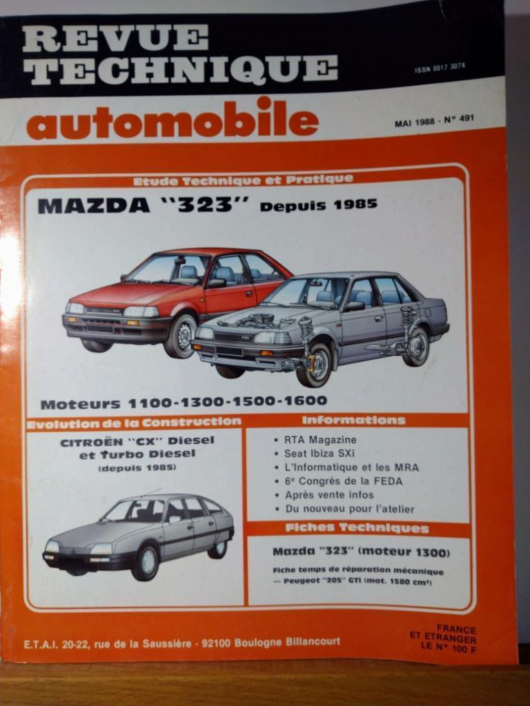 RTA - Mazda 323 - Citroën CX - n 491, Envoi