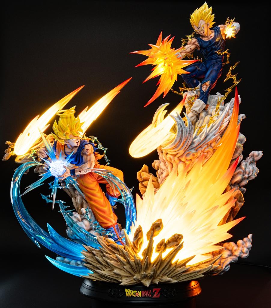 Kd Collectibles Goku SSJ2 Vs Majin Vegeta No tsume, Verzamelen, Beelden en Beeldjes, Nieuw, Ophalen