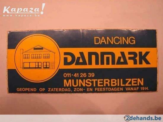 Autocollant Dancing DANMARKT Munsterbilzen, Collections, Enlèvement ou Envoi, Neuf