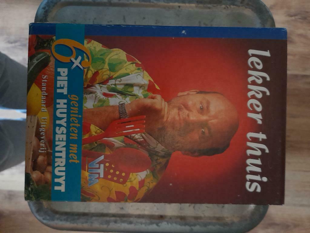 Piet Huysentruyt pakket (boeken + DVDs), Boeken, Kookboeken, Zo goed als nieuw, Voorgerechten en Soepen, Hoofdgerechten, Ophalen