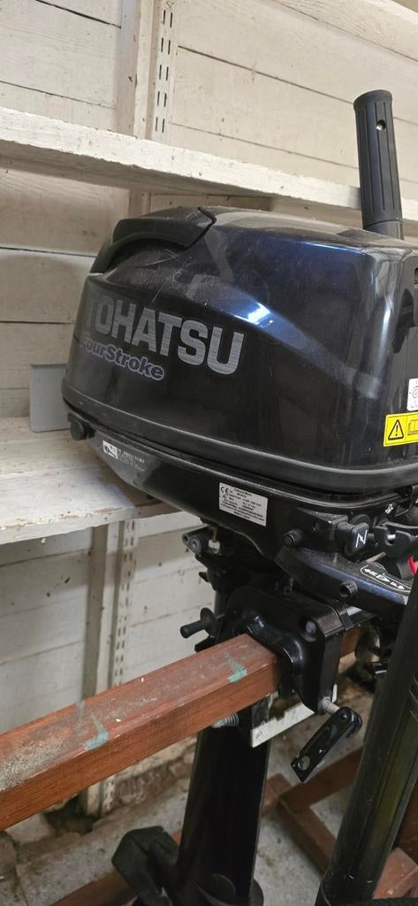 6 pk tohatsu buitenboordmotor 4takt, Enlèvement, Moteur hors-bord