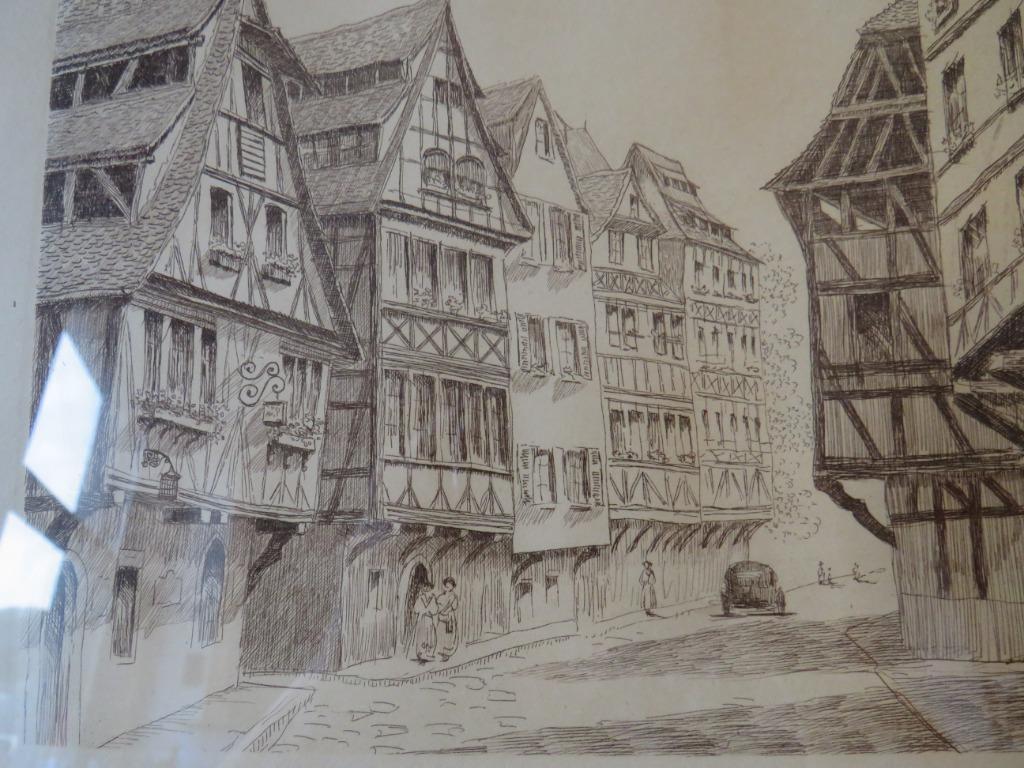 Estampes sur cuivre, Enlèvement ou Envoi, Utilisé, Étranger, Gravure