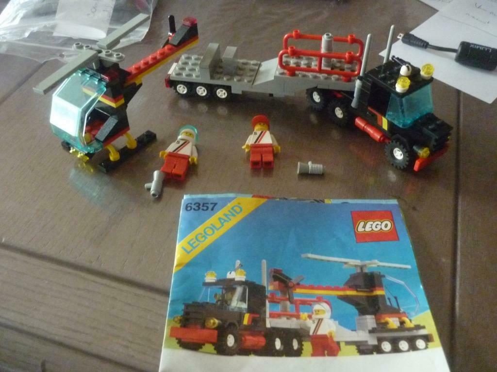 lego 6357 camion cascadeur avec manuel, Enlèvement ou Envoi, Utilisé, Ensemble complet, Lego