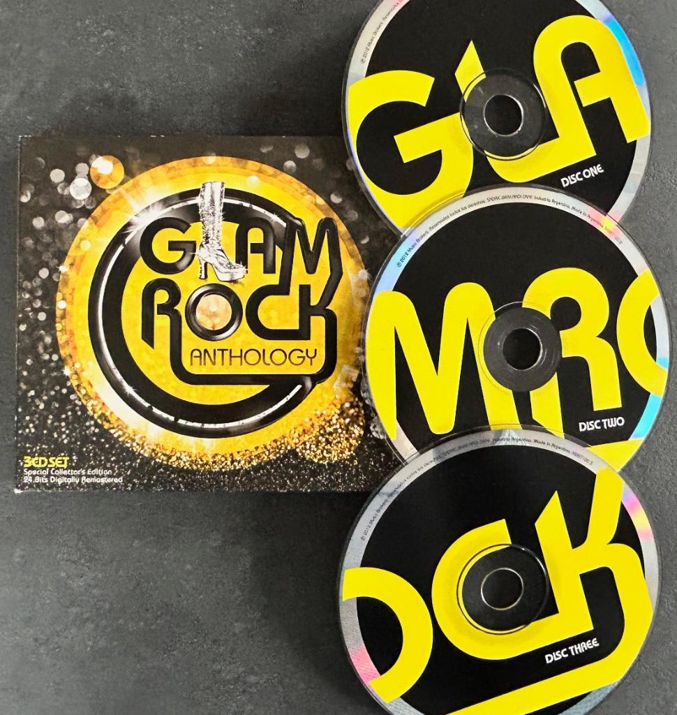 GLAMROCK - Anthology ( 3CD; 42 tracks ), CD & DVD, CD | Rock, Comme neuf, Pop rock, Envoi