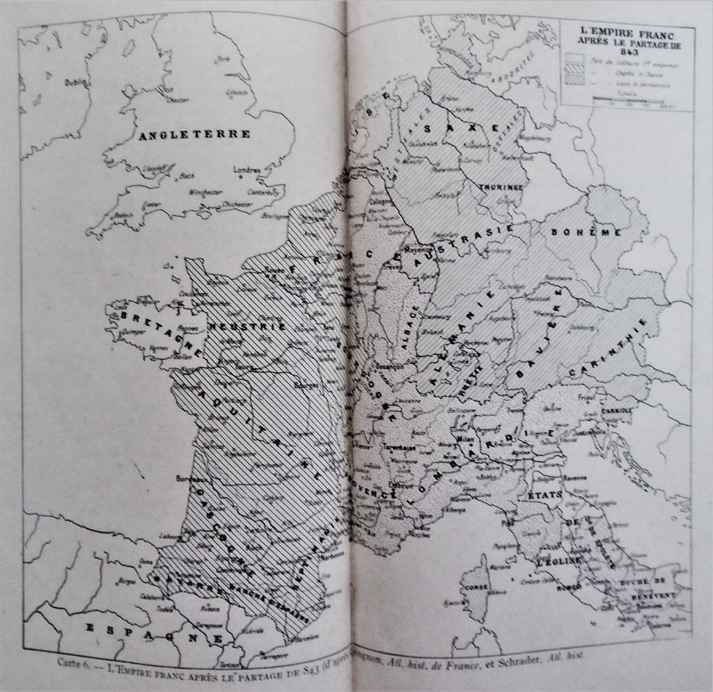 Les Destinées de l'Empire en Occident de 768 à 888 - 1941, Boeken, Geschiedenis | Stad en Regio, Gelezen, 14e eeuw of eerder, Ophalen of Verzenden