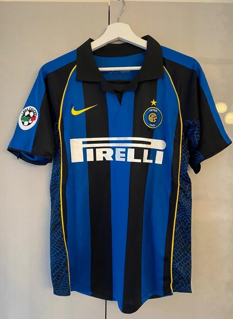Inter Milan Zanetti Voetbalshirt Origineel Nieuw 2002, Enlèvement ou Envoi, Comme neuf