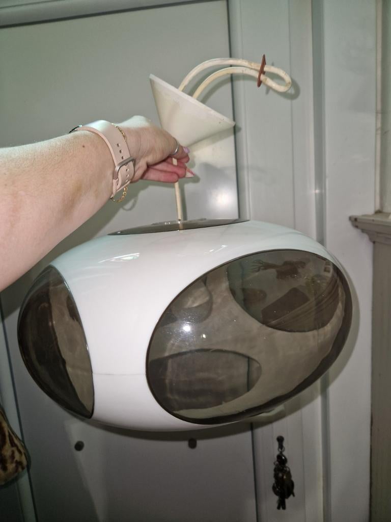 Vintage bug eye lamp Massive, Ophalen of Verzenden