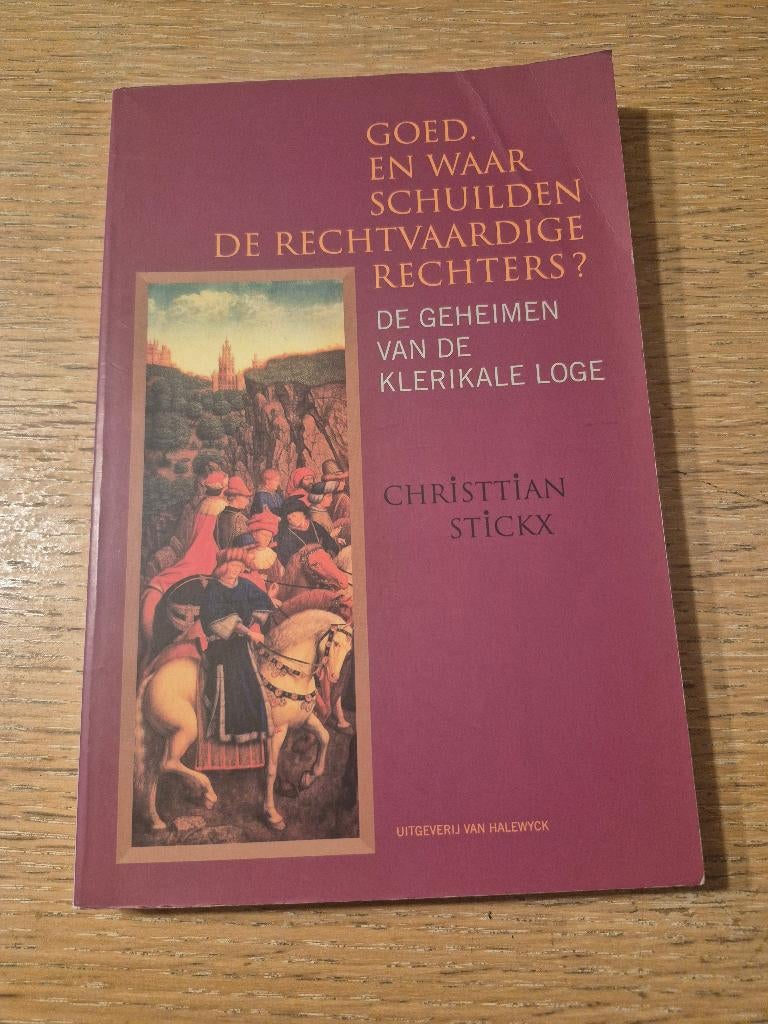 Boek Goed, en waar schuilden de rechtvaardige rechters?, Boeken, Ophalen of Verzenden, Zo goed als nieuw, Christian Stickx, Overige gebieden
