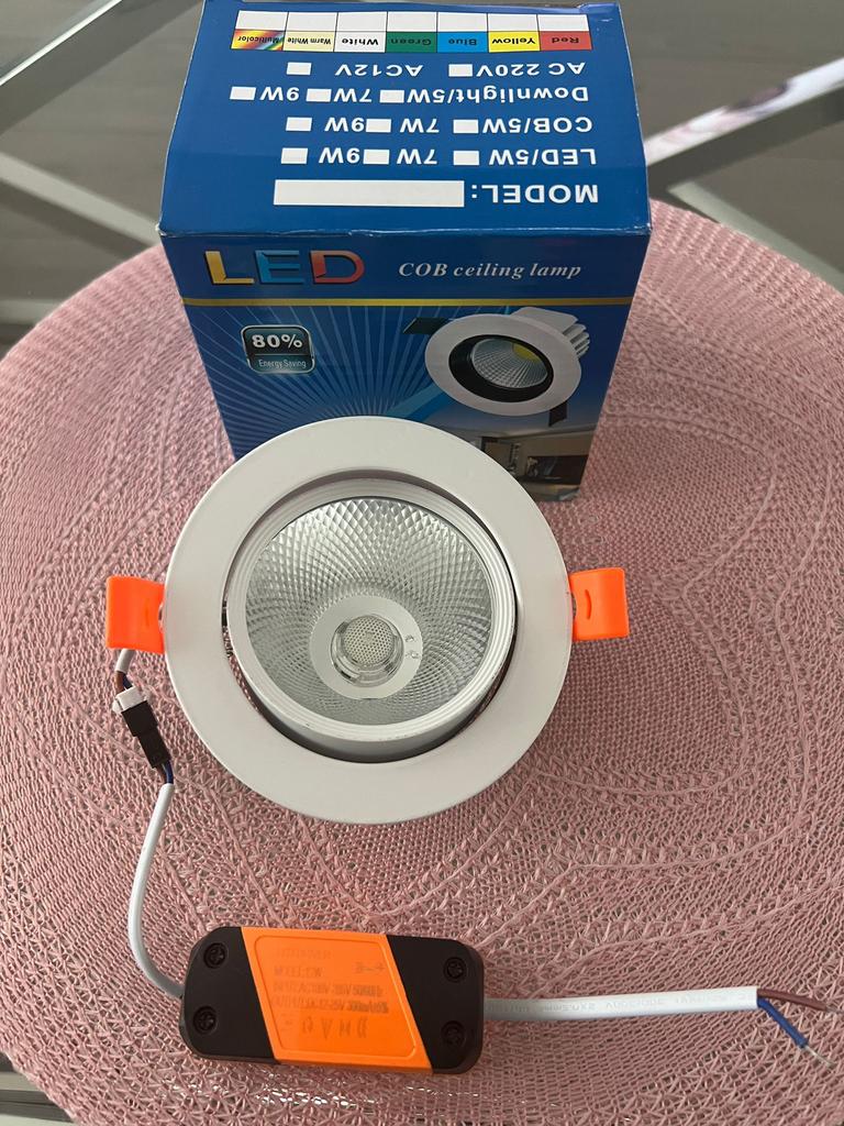 Lot de 300 spots LED encastrés 6000K 12watt, Enlèvement, Neuf, Spot encastrable ou Spot mural
