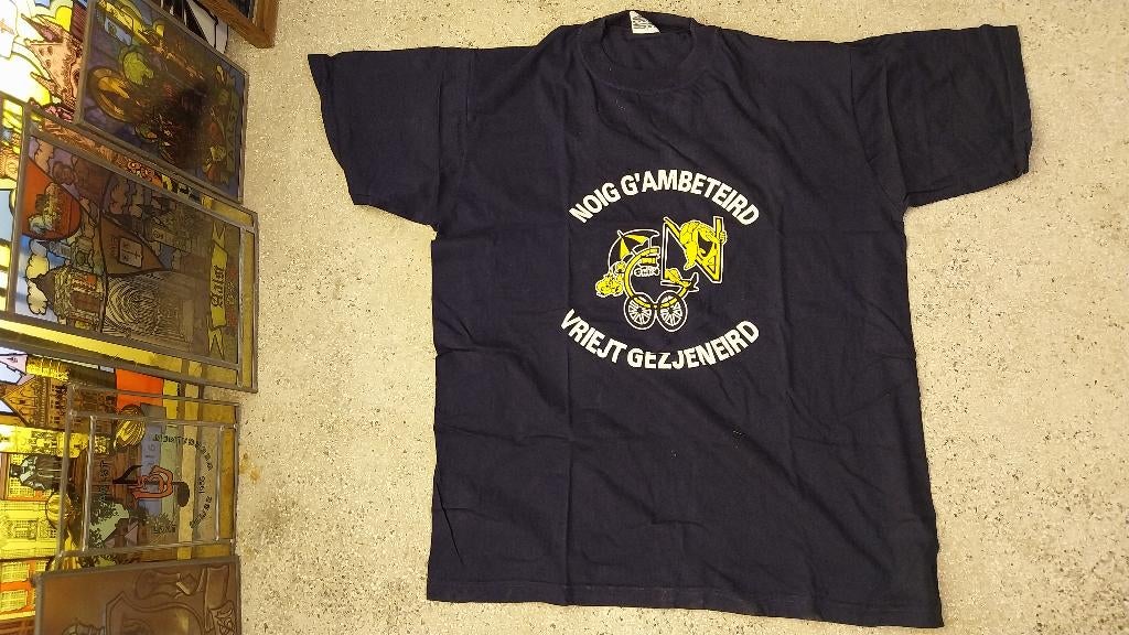 T-shirt carnaval Aalst Noig g'ambeteird en ... Oilsjt, Ophalen of Verzenden, Zo goed als nieuw